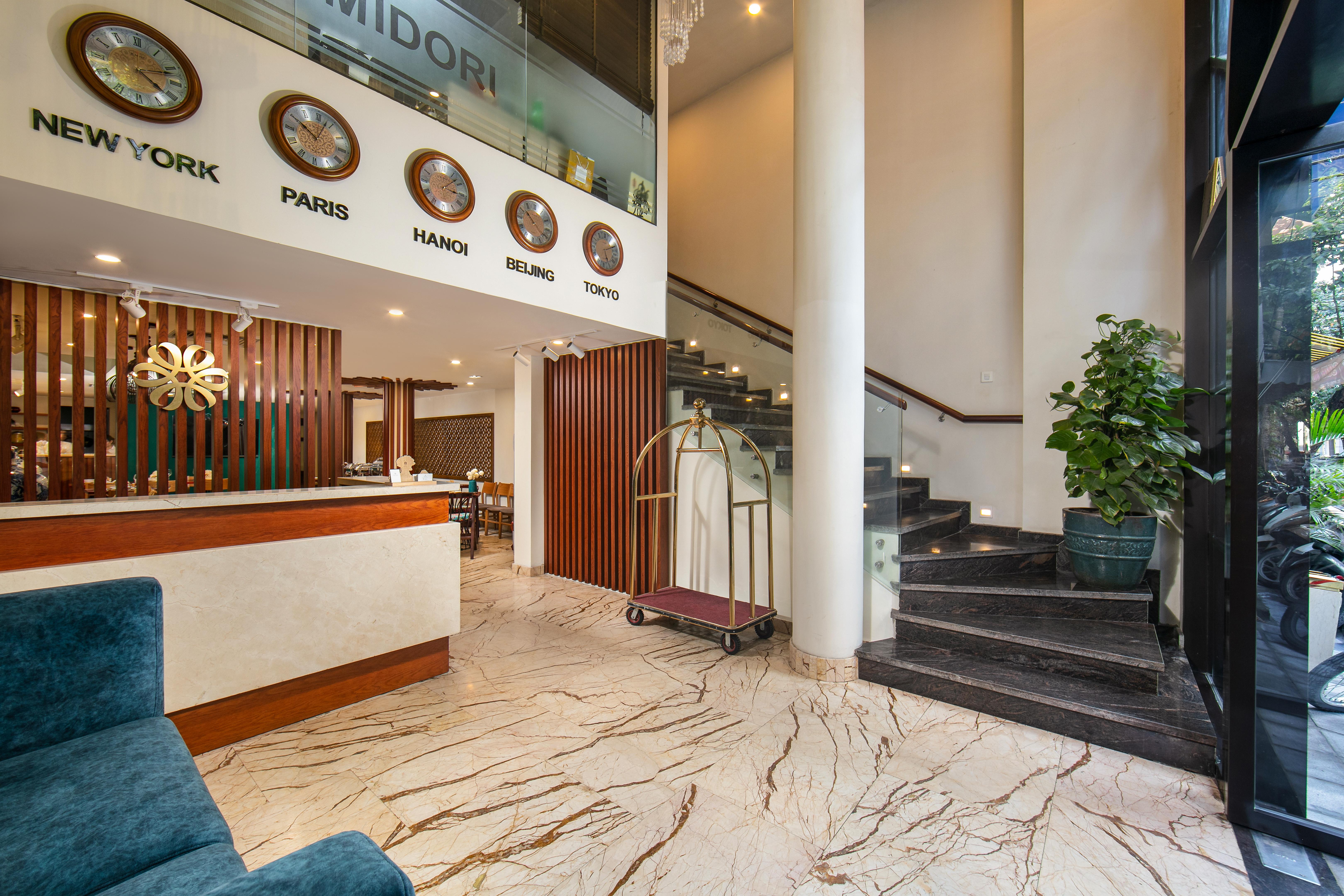 Midori Boutique Hotel Hanoi Exterior foto