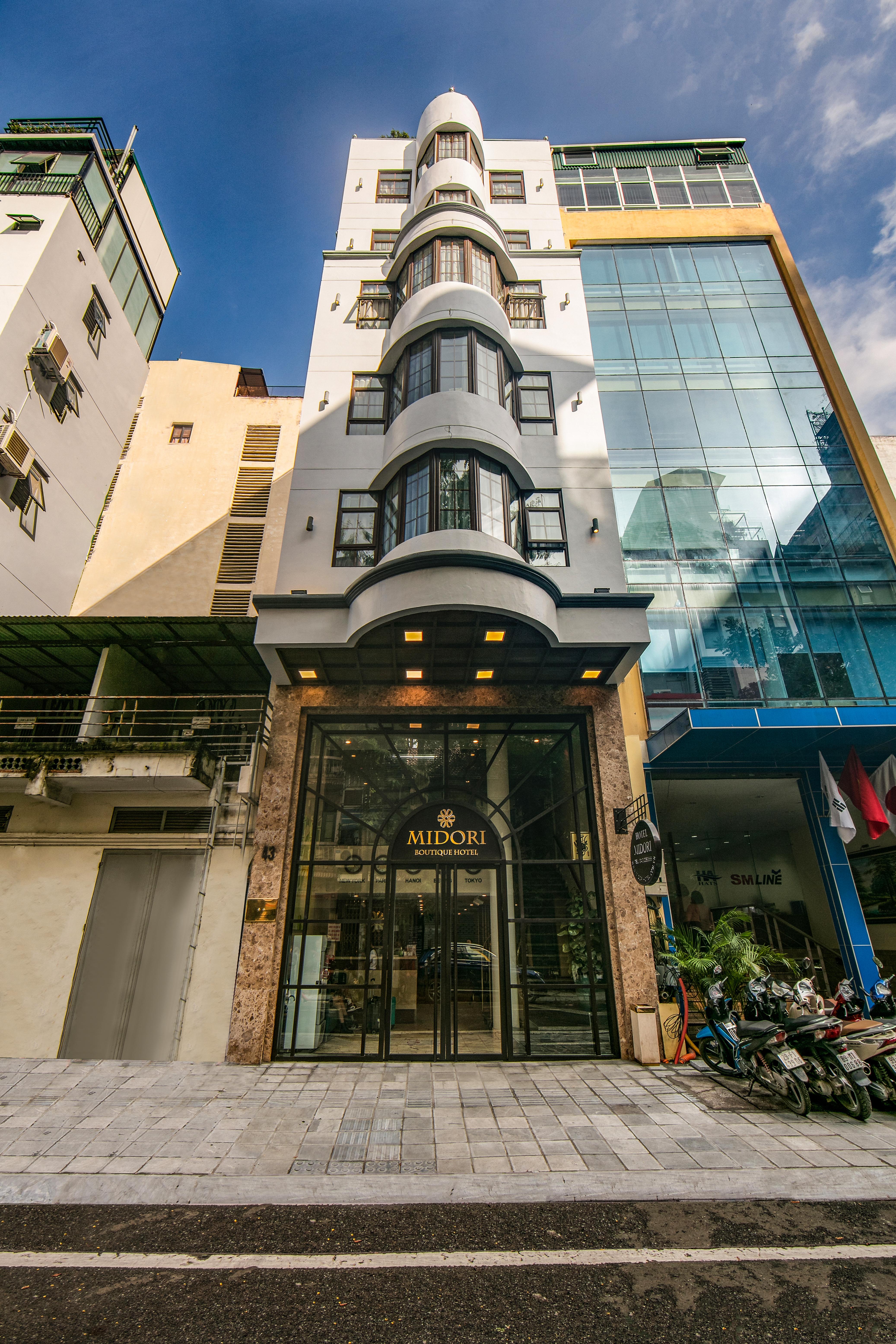 Midori Boutique Hotel Hanoi Exterior foto