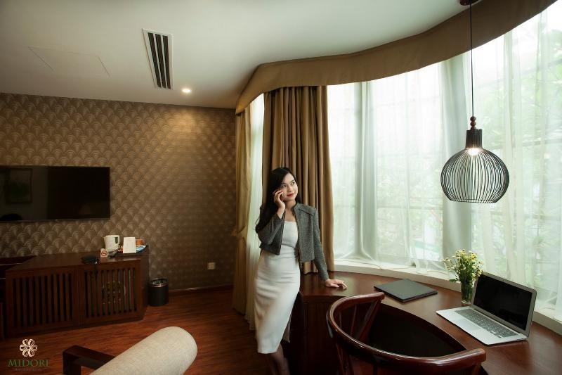 Midori Boutique Hotel Hanoi Exterior foto
